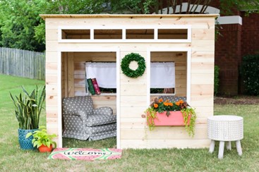 simple modern playhouse