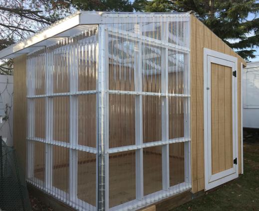 Testimonial For Tuftex Polycarb Used On Greenhouse Shed